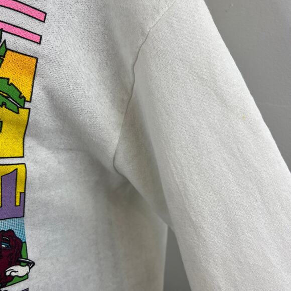 The California Raisins "Puttin on the Ritz" Top Long Sleeve Cotton Sz L VINTAGE - Picture 4 of 13